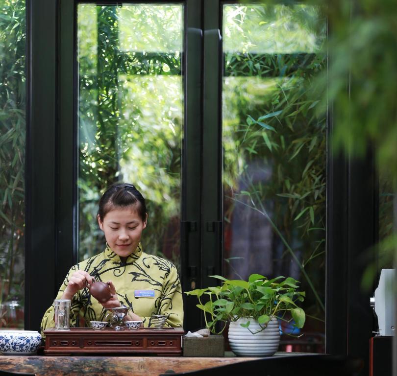 Duge Boutique Hotel Peking Exteriör bild
